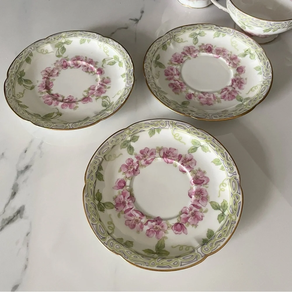 Limoges set pink